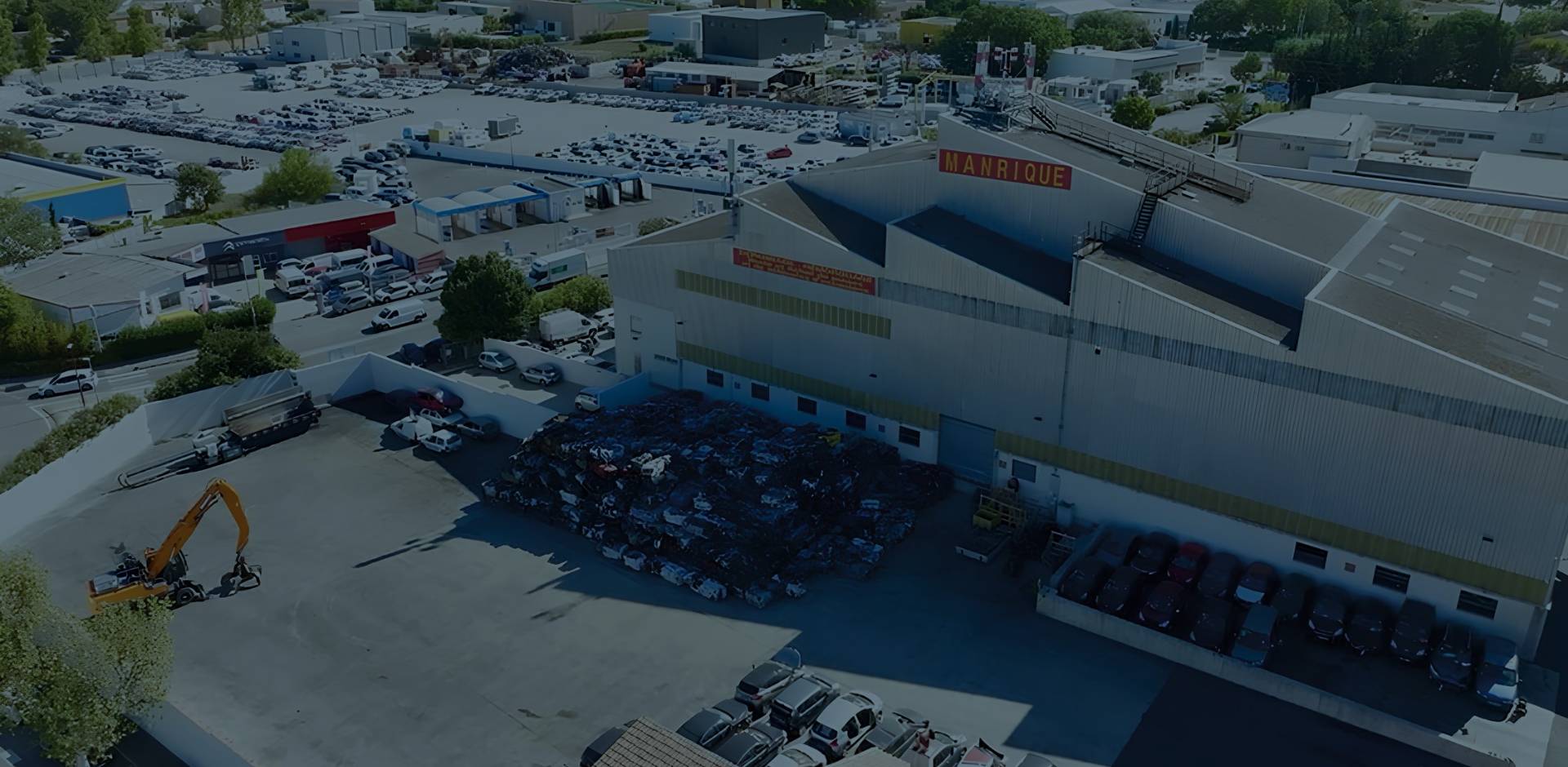 Photo du centre VHU Manrique, aux Pennes-Mirabeau, expert de la pièce auto d'occasion